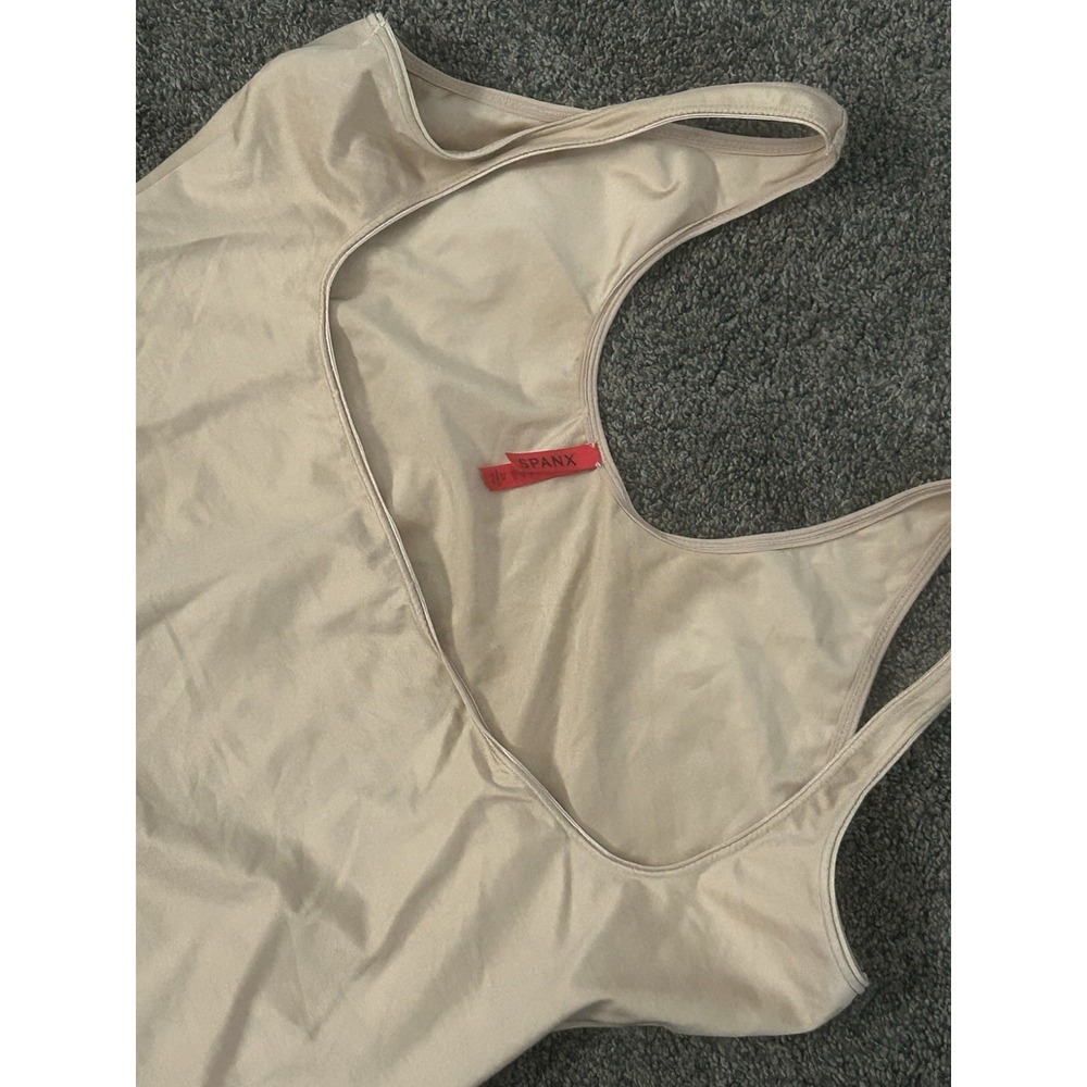 Spanx Simplicity Nude Open Bust Slimming Camisole‎ Womens Plus Size 2X Shapewear